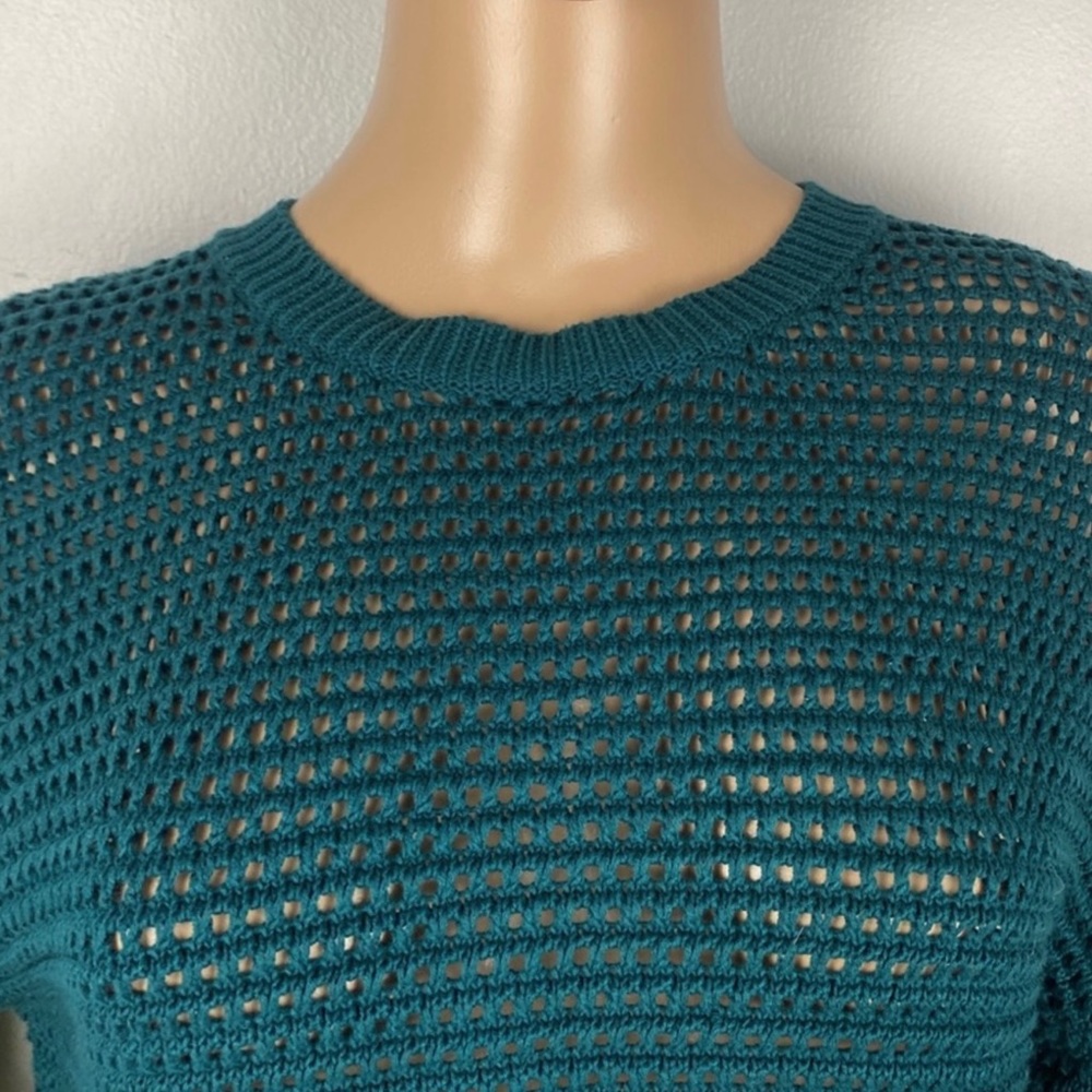 NEW JOIE OPEN STITCH KNIT PULLOVER SWEATER - Picture 3 of 6